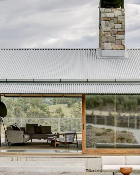 Borthwick • Instagram Australian Sheds, Passive Homes, Mountains Valley, Sustainable Housing, Rural Home, House Renos, Atherton Tablelands, Rural Architecture, American Barn