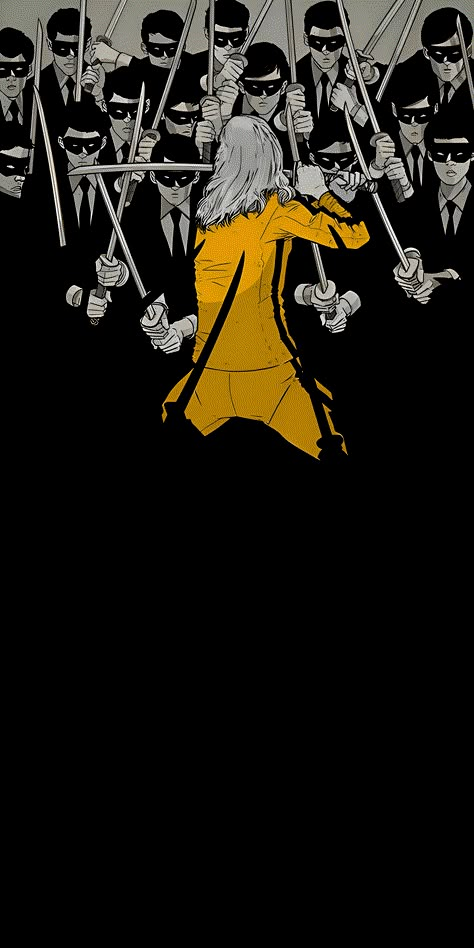 Kill Bill Aesthetic Wallpaper, Kill Bill Wallpaper, Kill Bill Aesthetic, Kill Bill Art, Bill Movie, Film Posters Art, Amoled Wallpapers, Arte Punk, Film Poster Design