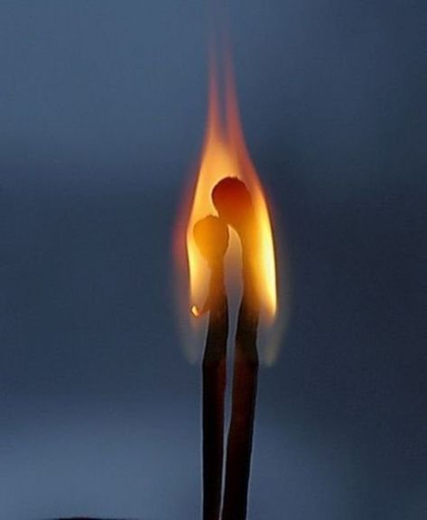 Burning Love | HubPages Greek Stories, Miniature Photography, Burning Love, Object Photography, Creative Photography Techniques, Foto Art, Romantic Art, Dark Photography, Photography Techniques