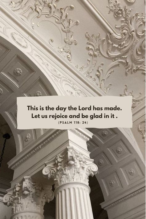 Psalms 118:24, Psalms Aesthetic, Psalm 118:24, Cute Bible Verse Wallpaper, Phone Backgrounds Aesthetic, Aesthetic Scripture, Work Vision Board, 2025 Goals, Bible Wisdom