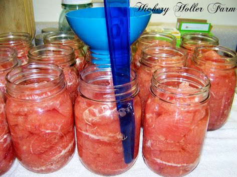 Canning Grapefruit, Mason Jar Lunch, Pickled Fruit, Grapefruit Recipes, Bulk Cooking, Canning Fruit, Canning Pickles, Canning Jam, Water Bath Canning