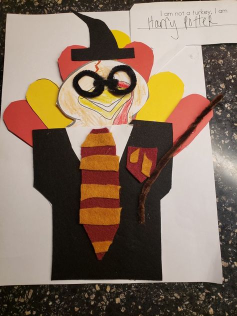 Disguise a Turkey Harry Potter Turkey Turkey Disguise Project Harry Potter, Disney Turkey In Disguise, Harry Potter Disguised Turkey, Disguise A Turkey Peacock, Disguise Your Turkey, Disguise A Turkey Hunter, Kinder Turkey Disguise, Disguised Turkey, Disguise A Turkey