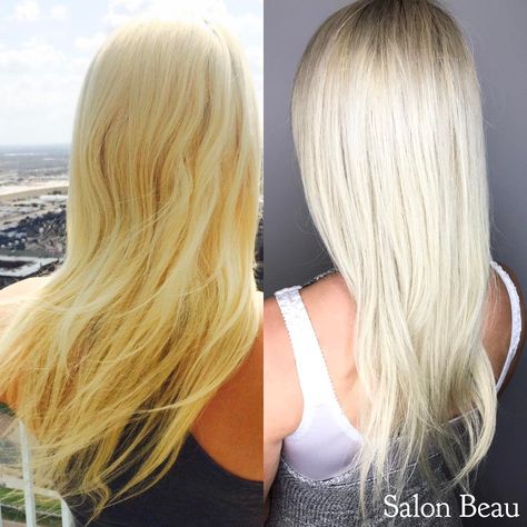 Blonde Toner Before And After, Remove Purple Toner From Hair, Blue Shampoo Before And After Blondes, Purple Shampoo Before And After Blonde Hair, Purple Shampoo Before And After, Best Purple Shampoo For Blondes, Best Purple Shampoo Blondes, Toning Blonde Hair, Olaplex Purple Shampoo Before And After