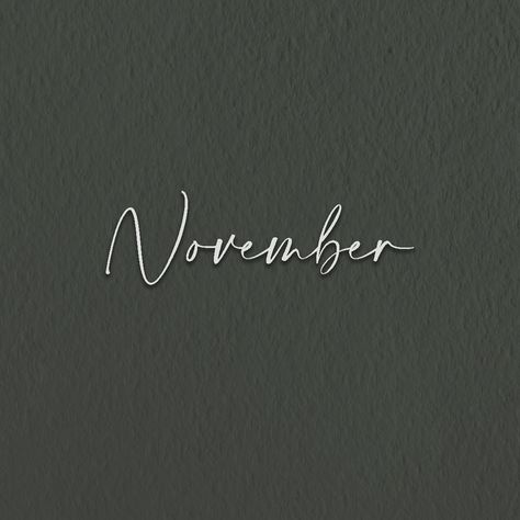 November November Widget Aesthetic, November Widget, November New Month, November First, November Love, Winter Backgrounds Iphone, Making Wallpaper, Ipad Image, November Vibes