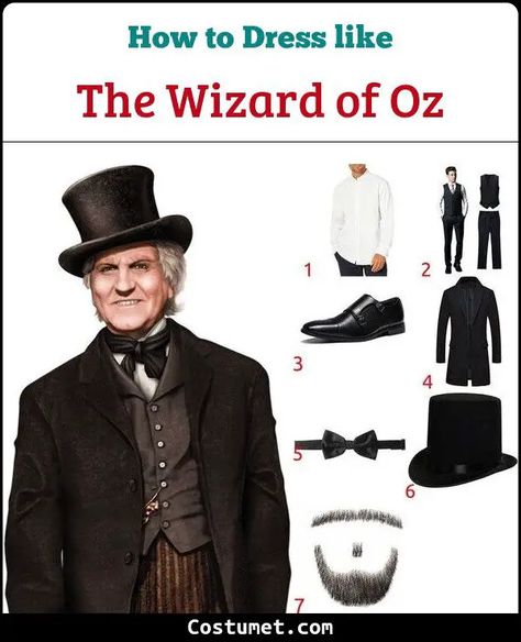 Easy Wizard Of Oz Costumes Diy, Wizard Of Oz Coroner Costume, Professor Marvel Wizard Of Oz Costume, Diy Toto Costume Wizard Of Oz, Wizard Of Oz Tin Man Costume Diy, Wizard Of Oz Costume Ideas, Wizard Of Oz Costumes Diy, Wizard Of Oz Costume, The Wizard Of Oz Costumes