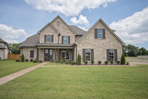 Marsh Island – Henry Brick Brown Brick Houses, Brown Brick, Bay House, Brick Colors, Good House, Best House Plans, Exterior Brick, Brick House, Farmhouse Design