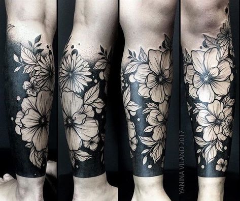 Tattoo Sleeve Forearm, Mandala Tattoo Men, Wörter Tattoos, Forearm Band Tattoos, Blackout Tattoo, Muster Tattoos, Floral Tattoo Sleeve, Flower Tattoo Sleeve, Arm Band Tattoo