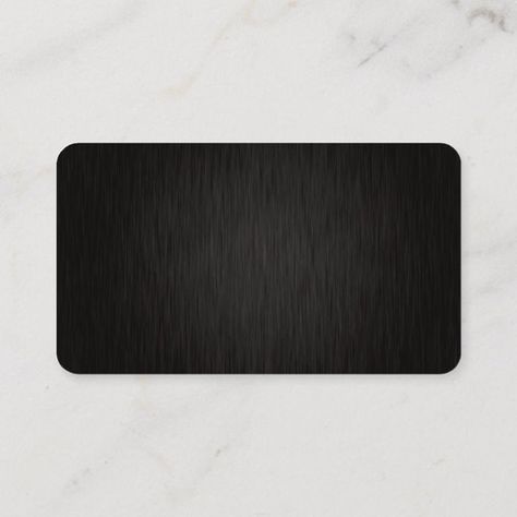 Elegant Professional Plain Black Modern Metal Look Business Card #affiliate Modern, #Black, #Business, #Metal, #Elegant Plain Cards Design, Blank Business Card Template Design, Background For Visiting Card, Background For Business Card, Card Black Background, Visiting Card Background, Modern Logo Design Creative, Vip Card Design, Black Paper Background