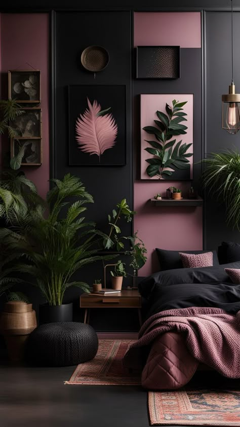 Dark Home Decor, Apartment Decor Inspiration, Home Decorating Ideas, Couture Sewing, Room Inspiration Bedroom, Dream House Decor, Ideas Home, Projects Diy, Dream Home Design