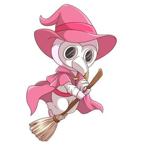 Cute Plague Doctor, Kawaii Merch, Doctor Plague, Ornament Inspiration, Doctor Aesthetic, Doctor Drawing, Alice In Wonderland Drawings, Norse Tattoo, Witch Doctor