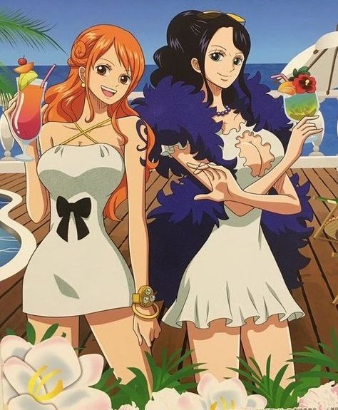 Woman Loving Woman, One Piece Nami, Nami One Piece, Goofy Pictures, Halloween Costume Outfits, Nico Robin, First Art, One Piece (anime), One Piece Anime