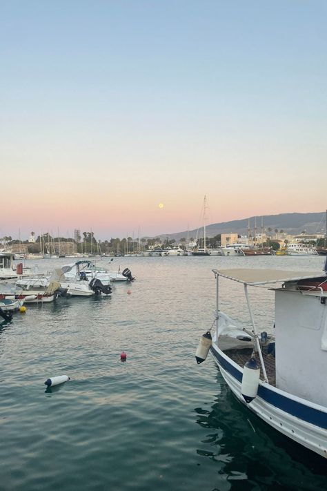 Euro summer | European summer | Summer dinner | Summer sunset | Kos | Greece | Marina | European sunset