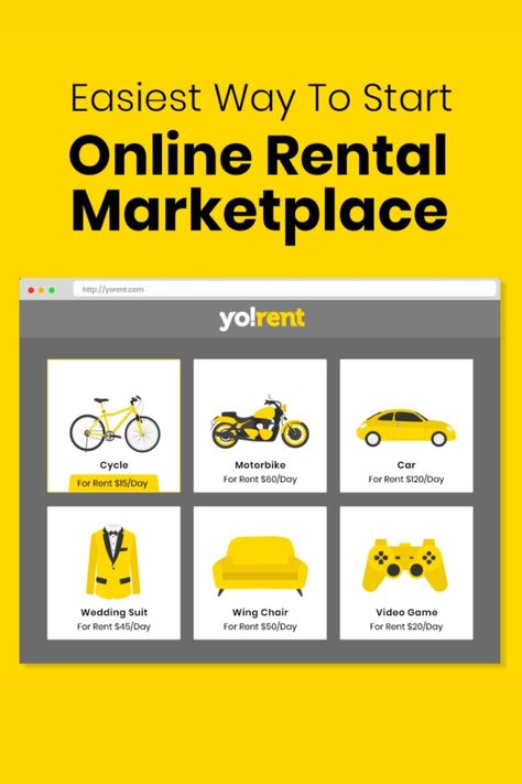 Looking to start an online rental business? Yo!Rent is a scalable solution that comprises everything you need to drive your business to grow and succeed. #rentalbusiness #rental #rentalsoftware #rentalmarketplacesoftware #rentalsolution Trailer Rental Business, Walmart Gift Cards, Ecommerce Website, Advertising Design, Car Rental, Travel Agency, Financial Freedom, Easy Step, Software