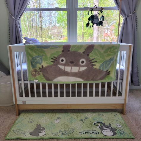 Studio Ghibli Nursery, Ghibli Nursery, Totoro Nursery, Nursery Room Inspiration, Future Children, Nursery Inspo, Nursery Baby Room, Themed Nursery, My Neighbor Totoro