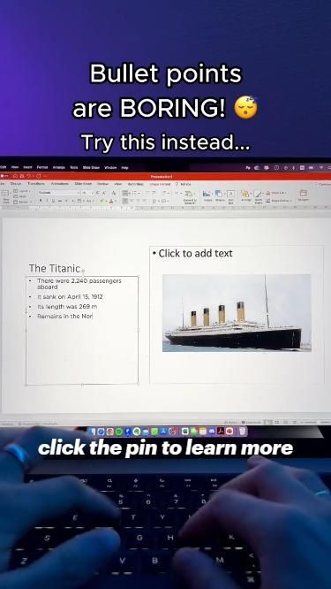 Click the pin to check out this secret weapon for creating professional powerpoint presentations within minutes and without prior knowledge with time savings of up to 82%. ------------ video credits: @lourrutiappt YouTube channel Get your custom-written papers, stress-free. Homework Help Haven: Your Guide to Stress-Free Studies 🎓 how to create a powerpoint presentation step by step pdf, noise pollution introduction, case study coffee ✍️ #StudentLife Powerpoint Creative Design, How To Make A Powerpoint, Ideas For Powerpoint Presentation, Power Point Idea, Powerpoint Ideas Presentation, Presentation Tutorials, Good Powerpoint Presentation, Power Point Design Backgrounds, Power Point Presentation Design