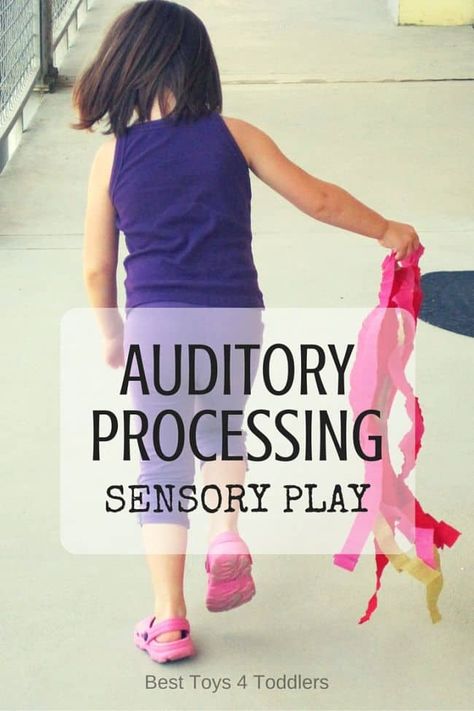 Auditory Processing Sensory Play Activities Auditory Processing Disorder Activities, Charge Syndrome, Sensory Playroom, Auditory Processing Activities, Sensory Resources, Auditory Verbal Therapy, Sensory Play Activities, Auditory Processing Disorder, Auditory Processing