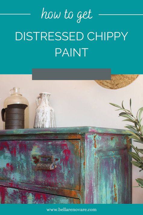 Textured Furniture Diy, Furniture Painting Tutorial, Painted Furniture Designs, Creating Texture, Diy Furniture Easy, Eclectic Furniture, Chippy Paint, Dresser Makeover, Antique Boxes