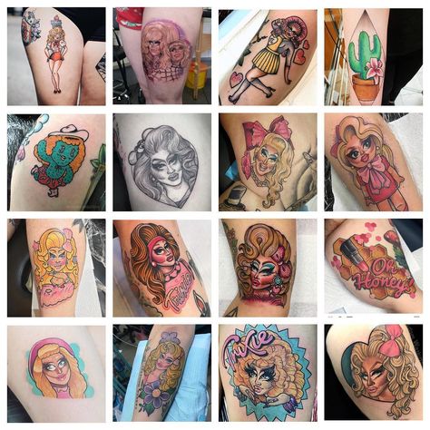 Trixie Mattel on Instagram: “So many tattoos! Tag these hookers.” Trixie Mattel Tattoo, Many Tattoos, Trixie Mattel, Body Mods, I Tattoo, Tattoo Ideas, Tattoos, Tags, On Instagram