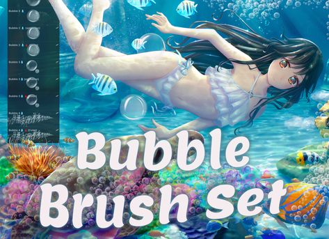 The Bubble Procreate Brush Set is a fantastic collection of brushes that allows artists to create lovely bubble effects in their digital artwork. With 7 free brushes included in this set, it offers various options for creating different bubble textures and styles. From large, transparent bubbles to smaller, more solid ones, these brushes are versatile and easy to use. Bubble Brush Procreate, Procreate Ink Brushes, Pattern Procreate, Texture Brushes Procreate, Sketching Procreate, Procreate Texture Brushes, Procreate Downloads, Procreate Brushes Free Download, Brushes For Painting