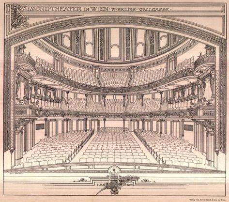 Theater Drawing Ideas, Theatre Drawing, Theatre Illustration, Drawings Photos, Theater Architecture, Theatre Interior, Architecture Mapping, Interior Paintings, Building Drawing