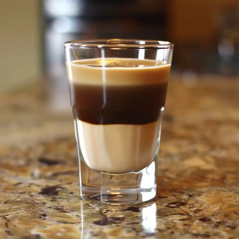 Layered Shots, Kahlua Coffee Liqueur, Popular Drinks, Bar Spoon, Baileys Irish Cream, Irish Cream, Coffee Branding, Coffee Flavor, Traditional Food