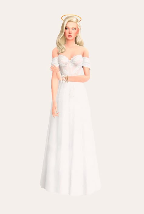 Sims 4 Cc Dresses Weddings, Sims 4 Cc Vintage Wedding Dress, Sims 4 Cc Angel Clothes, Sims Wedding Dress Maxis Match, Sims4 Wedding Dress Cc, Sims 4 Cc Decades Challenge, Sims 4 Cc Cottagecore Wedding Dress, Wedding Dresses Sims 4 Cc, Sims Wedding Cc