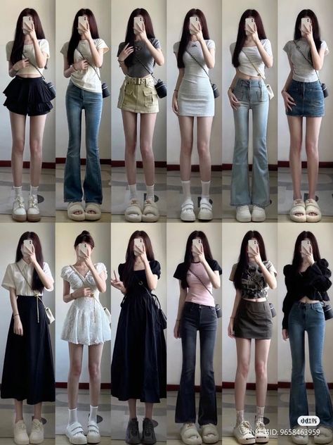 #fashion #girl #aesthetic #kpop Outfits For Korea, Outfits To Go To The Mall, Mall Fits, Ootd Korean Style Casual, Peony Aesthetic, Ootd Korean Style, Mall Outfit, Simple Style Outfits, Aesthetic Streetwear