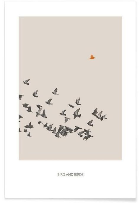 48422f4d2ef5178bbe11be893f347560 Sarah B, Bird Poster, Art Prints Online, Birds Flying, Art Paint, Bird Art, Minimalist Art, Graphic Illustration, Art Wallpaper