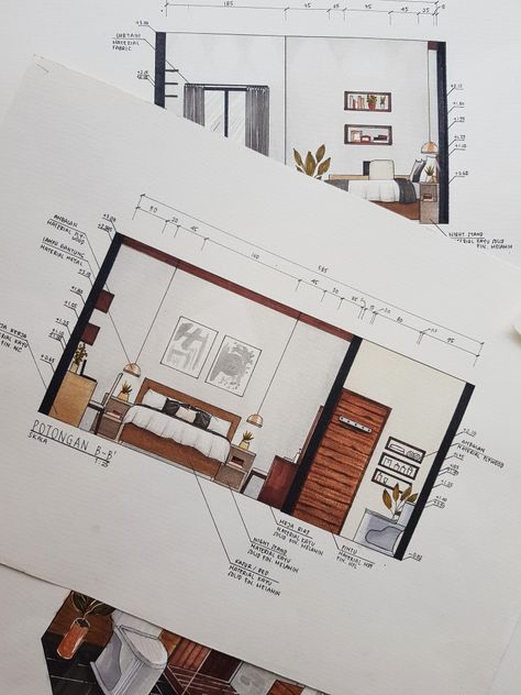 Sketch Plan, Interior Design Portfolio Layout, Interior Design Sketchbook, Interior Design Career, Interior Design Student, Architecture Drawing Plan, Interior Design Renderings, Interior Architecture Drawing, Interior Design Plan