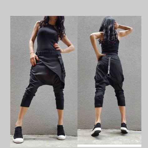 Black tactical pants