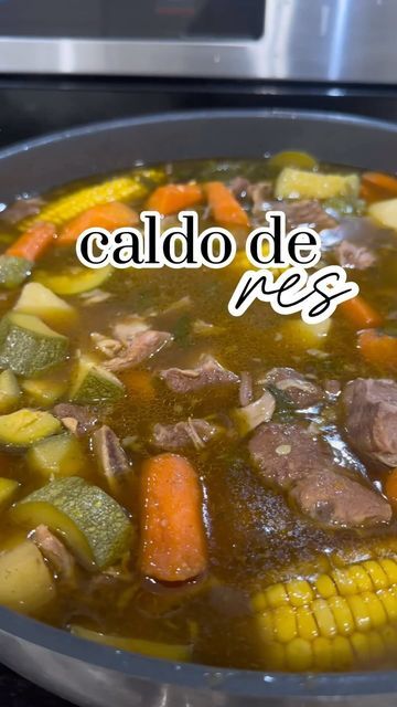 ɢᴇɴᴇᴠɪᴇᴠᴇ ᴄᴀʀʀᴀɴᴢᴀ on Instagram: "If you grew up in a Mexican household you know caldo szn is year long 🤪🥣🍲 Recipe: carne de res con hueso (Chamorro de res and beef stew) leave it over night in water so all the blood from the meat comes out (you can skip this step, I feel the meat is cleaner this way but i could be wrong lol) add meat to your pot cover with water add half an onion 5 garlic cloves, salt to taste ( I also add cilantro so all the brown stuff that boils from the meat gathers in one place instead of all over the pot) cover cook on low for 2 hours Remove cilantro and brown excess Add corn Add water if needed Add 3 tbsp of tomato bouillon & 3 of chicken bouillon ( you can also substitute it for the res bouillon) Add salt to taste Cover and cook for 30 min Add the rest o Beef Stew, Cilantro, Garlic Cloves, Stew, Growing Up, Meat, Cooking Recipes, Chicken, Canning