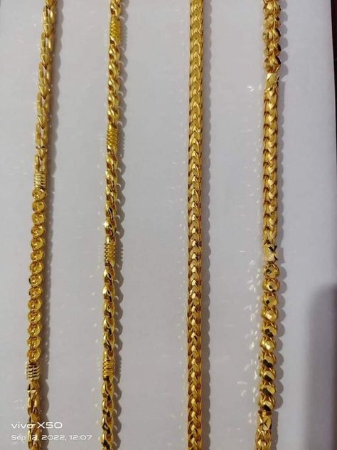 Pustalathadu Designs Gold, Pusthelu Thadu Designs Gold, Pusthal Thadu Designs, Pusthela Thadu Designs Latest, Mangalya Chain Designs Gold, Thali Chain Designs Gold, Pretty Gold Necklaces, Kids Gold Jewelry, Gold Bracelet Simple