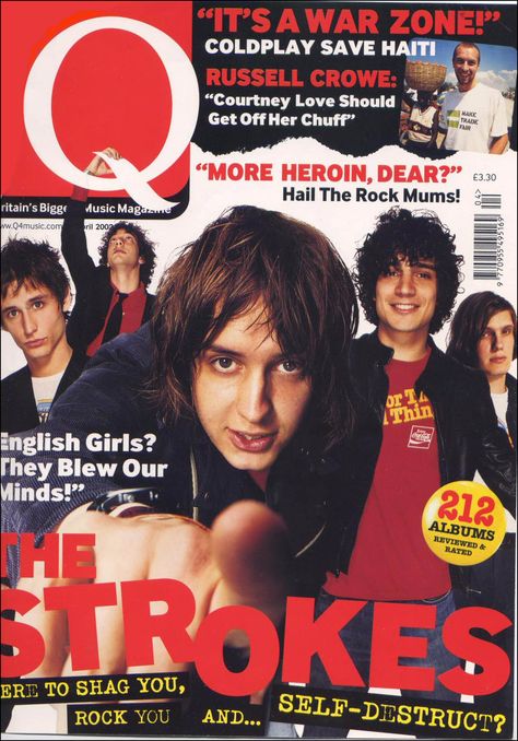 English Girls, Julian Casablancas, The Strokes, Magazine Cover, We Heart It, Lost, Magazine