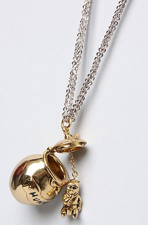 Disney Couture Jewelry The Pooh Collection Hunny Jar Necklace Winnie The Pooh Necklace, Disney Couture Jewelry, Jar Necklace, Disney Necklace, Disney Couture, Disney Jewelry, Couture Jewelry, Disney Accessories, Cute Necklace