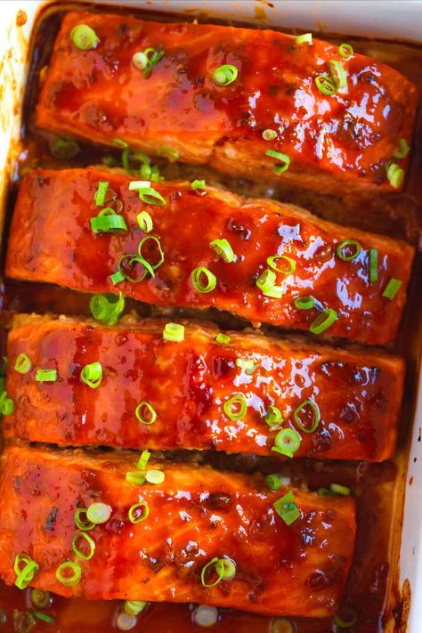 Maple Soy Glazed Salmon, Soy Glazed Salmon, Salmon In The Oven, Inspired Taste, Baked Salmon Lemon, Maple Glazed Salmon, Sea Foods, Salmon Glaze Recipes, Salmon Soy Sauce