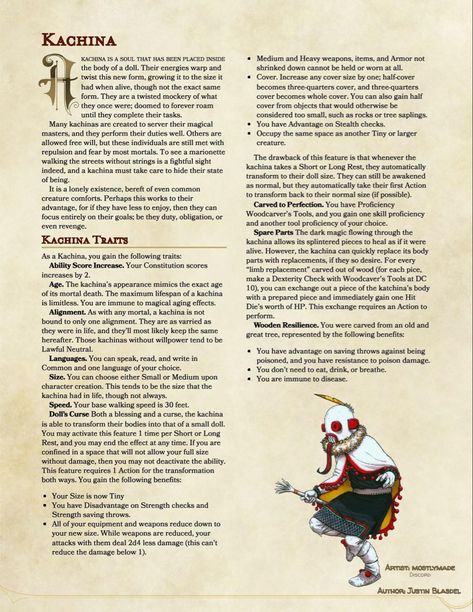 Dnd Homebrew Races, Dnd Species, Christmas Dnd, Homebrew Races, Dungeons And Dragons Races, D D Races, Gamer Stuff, Dnd Homebrew, Dungeon And Dragons