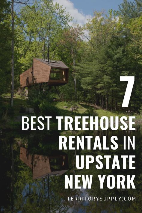 Treehouse Rentals, Treehouse Cabins, Adirondack Park, New York Attractions, Ny Trip, Lake George, Swimming Holes, Travel Pins, Upstate New York