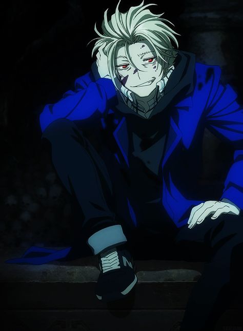 King of Despair - Black - William Macbeth | Kekkai Sensen Kekkai Sensen King Of Despair, Kekkai Sensen William, William Macbeth Kekkai Sensen, King Of Despair, King Of Despair Kekkai Sensen, Kekkai Sensen, Blood Blockade, Blood Blockade Battlefront, William Black