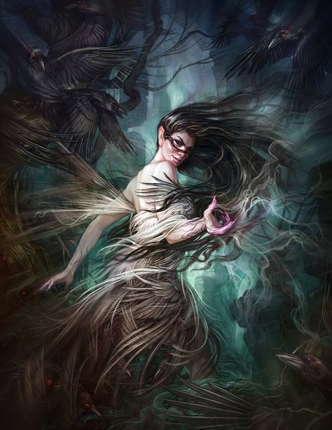 Court of Shadows by AnnPars.deviantart.com on @DeviantArt Wind Fairy, Wind Dancer, Blue Daisies, Fairy Pools, Fairy Wallpaper, Mtg Art, Fantasy Artist, Art Et Illustration, Arte Fantasy