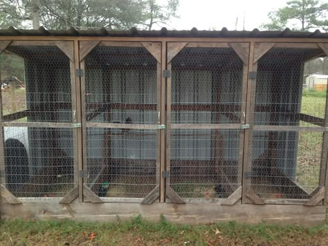 Show chicken conditioning pens Show Chicken Pens, Chicken Breeding Pens Ideas, Chicken Breeding Pens, Hen House Ideas, Chicken Breeding, Chicken Pens, Cheap Chicken Coops, Mobile Chicken Coop, Chicken Barn