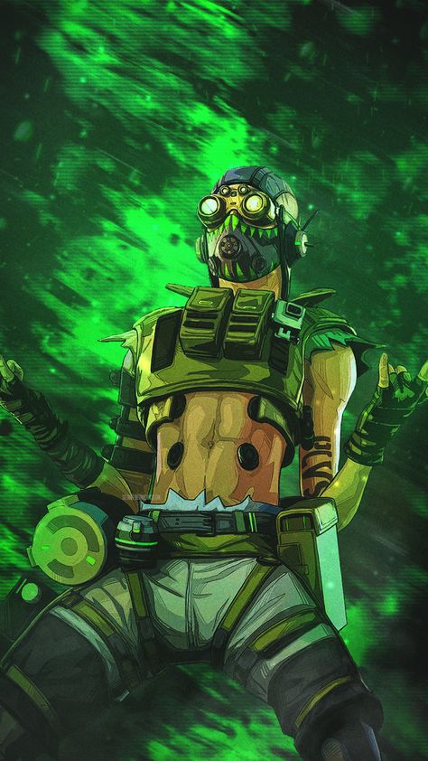 Apex legends wallpaper - Octane Apex Legends, Wallpapers, Green