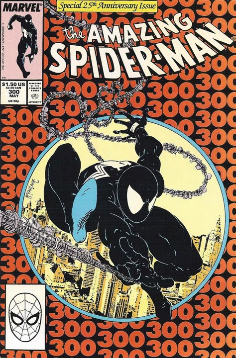 The 25 Most Amazing Spider-Man Covers Ever Konosuba Wallpaper, Venom Spiderman, Venom Comics, Todd Mcfarlane, Spiderman Homecoming, Amazing Spider Man, Marvel Comic Books, Spiderman Comic, Comic Collection