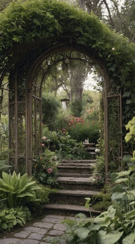 Romantic Secret Garden, Secret Garden Aesthetic Dark, Green Ethereal Aesthetic, Earth Castle, Fairy Core Home, Fall Winter Wallpaper, Winter Wallpaper Backgrounds, Melancholic Aesthetic, I Belong Deeply To Myself