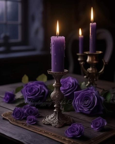 The Color Purple, Royal Purple Aesthetic, Purple Autumn Aesthetic, Royal Purple, Dinner Party Table Settings, Purple Birthday, Dinner Party Table, Party Table Settings, All Things Purple