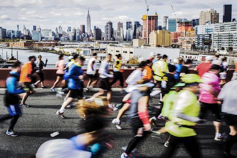 MARATHON PHOTOGRAPHY EXHIBIT IN MUSEUM of THE CITY OF NEW YORK: 45 YEARS OF HISTORY | Runner's World Marathon Photography, Marathon Runner, Marathon Photo, Urban Running, Long Distance Running Tips, New York Marathon, Running Photography, Long Distance Runner, Nyc Marathon