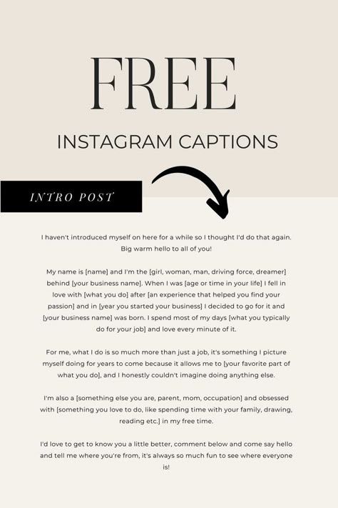 Introduction Captions For Instagram, Small Business Announcement Ideas, Introduction Post For Small Business, Introducing Yourself On Social Media, Business Introduction Social Media Post, Social Media Introduction Post, Branding Captions, Captions For Business Posts, Business Introduction Social Media