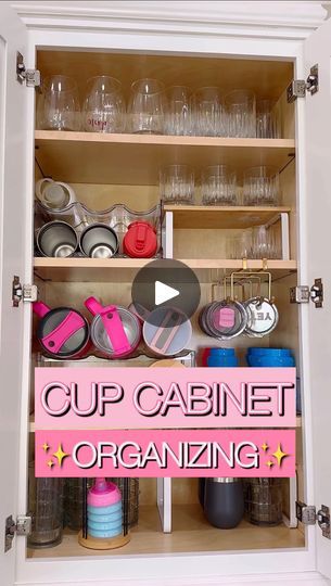 17K views · 874 reactions | SEE BELOW For 6 Cup Organizing Tips 🤩 Comment CUP and I’ll send you a message with all the links and details from this video!

💕 Due to new insta rules, “Comment to DM a Link” only works for accounts following Keep It Simple Sparkles. But I promise, we are so fun here so follow along and join the party!

Mastering Cup Cabinet Organization: Expert Tips and Tricks for a Tidy and Accessible Kitchen!

let this be the Fourth of July holiday weekend organizing motivation you need 🤩

🚨If you’re struggling to organize your cup cabinet or keep it organized, I’ve got you covered! Here are some valuable tips and tricks to upgrade your cup cabinet organization system:

1️⃣ Optimize Space: Store fancy or least used cups or glassware at the top of the cabinet. This way, t Organizing Tumbler Cups, Kitchen Glasses Organization, Organize Glasses And Cups, Organize Tubberware Cabinet, How To Organize Mugs In Cabinet, Kitchen Cup Organization, How To Organize Cups In Cabinet, Kitchen Spoons Storage Ideas, Storing Tumblers In Kitchen