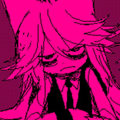 Pink Emo Anime Pfp, Black And Pink Punk Aesthetic, Pink Grunge Aesthetic Pfp, Pink Emo Icons, Pink Goth Pfp, Dark Pink Aesthetic Icon, Edgy Pink Aesthetic, Pink Grunge Pfp, Pink Emo Aesthetic