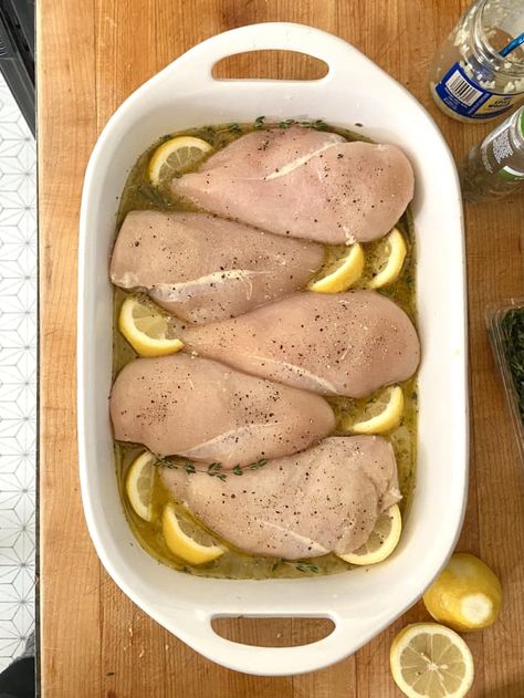 Ina Garten Lemon Chicken, Lemon Chicken Breast Recipes, Ina Garten Chicken, Best Ina Garten Recipes, Garlic And Olive Oil, Ina Garten Recipes, Baked Eggplant, Chicken Entrees, Breast Recipe