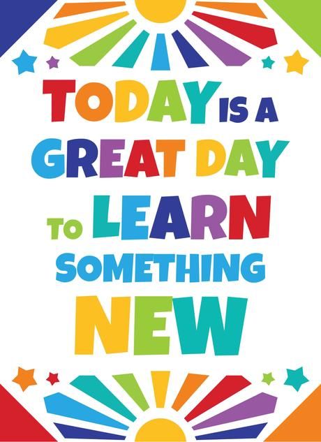 Posters For Teachers, Quotes Classroom, Today Is A Great Day, Classroom Rules Poster, School Board Decoration, Teacher Quotes Inspirational, Inspirational Quotes For Students, Classroom Quotes, School Murals